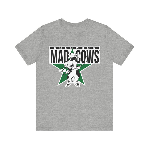 T-shirt Columbus Mad Cows (léger de qualité supérieure)