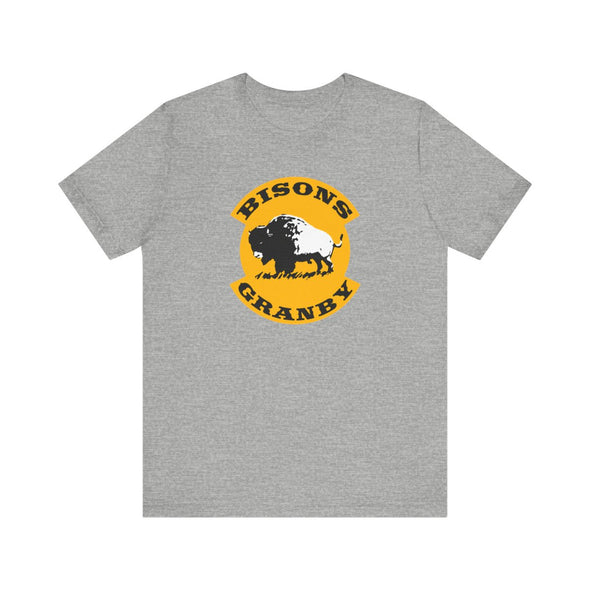 Granby Bisons Late 1980s T-Shirt (Premium Lightweight)