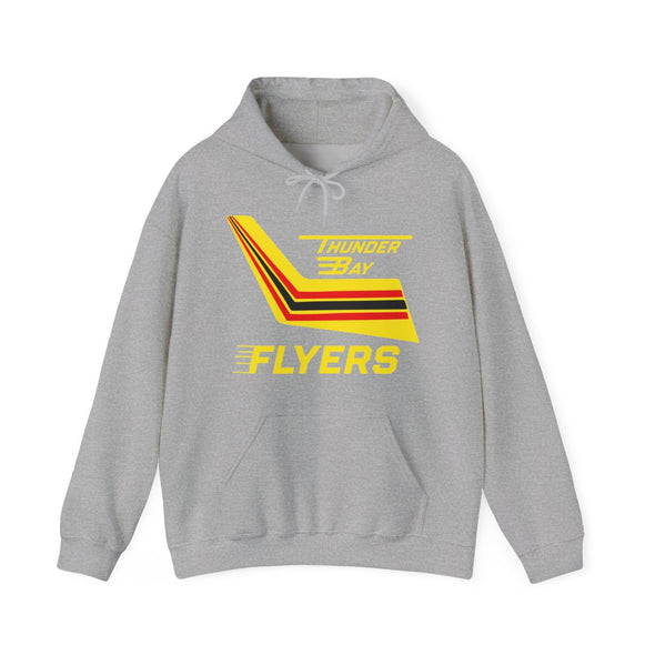 Thunder Bay Flyers 1980s Style Hoodie