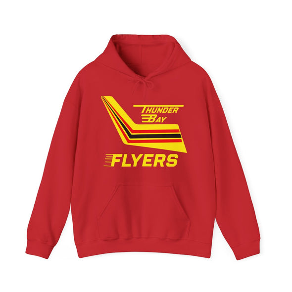Thunder Bay Flyers 1980s Style Hoodie