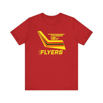 Thunder Bay Flyers 1980s Style T-Shirt (Premium Lightweight)