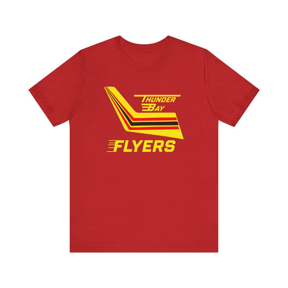 Thunder Bay Flyers 1980s Style T-Shirt (Premium Lightweight)