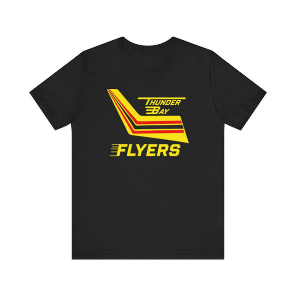 Thunder Bay Flyers 1980s Style T-Shirt (Premium Lightweight)