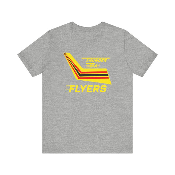 Thunder Bay Flyers 1980s Style T-Shirt (Premium Lightweight)
