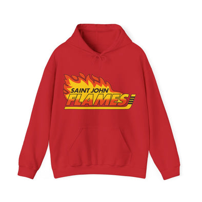 Saint John Flames 1990s Style Hoodie
