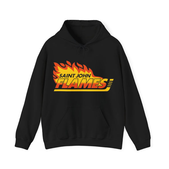 Saint John Flames 1990s Style Hoodie