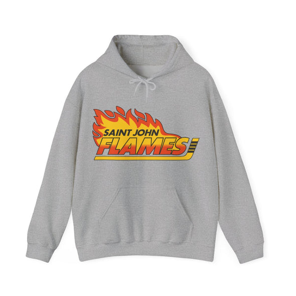 Saint John Flames 1990s Style Hoodie
