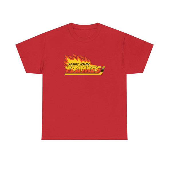 T-shirt style années 1990 des Flames de Saint John