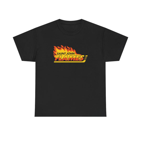 T-shirt style années 1990 des Flames de Saint John