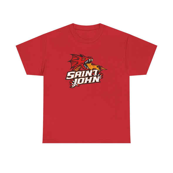 T-shirt style années 2000 des Flames de Saint John