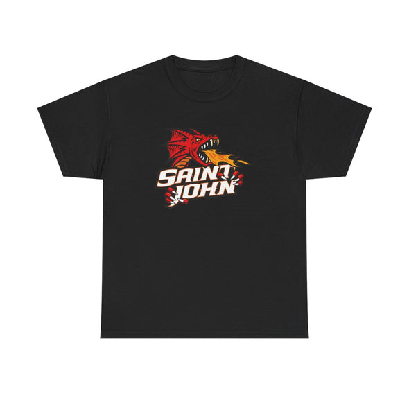 T-shirt style années 2000 des Flames de Saint John