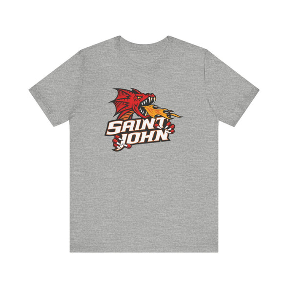 T-shirt style années 2000 des Flames de Saint John (léger de qualité supérieure)