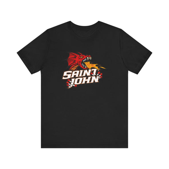 T-shirt style années 2000 des Flames de Saint John (léger de qualité supérieure)