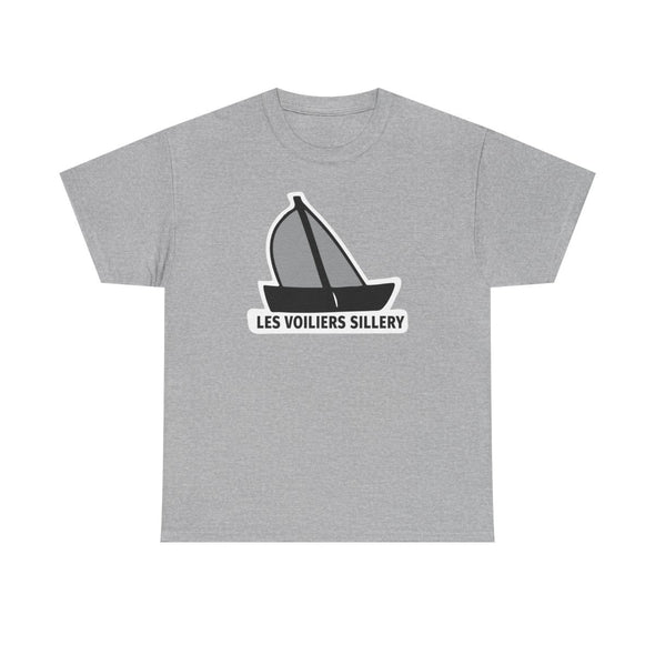 Les Voiliers Sillery Black Logo T-Shirt