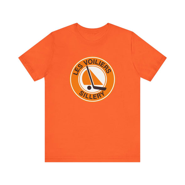 Les Voiliers Sillery Orange Logo T-Shirt (Premium Lightweight)