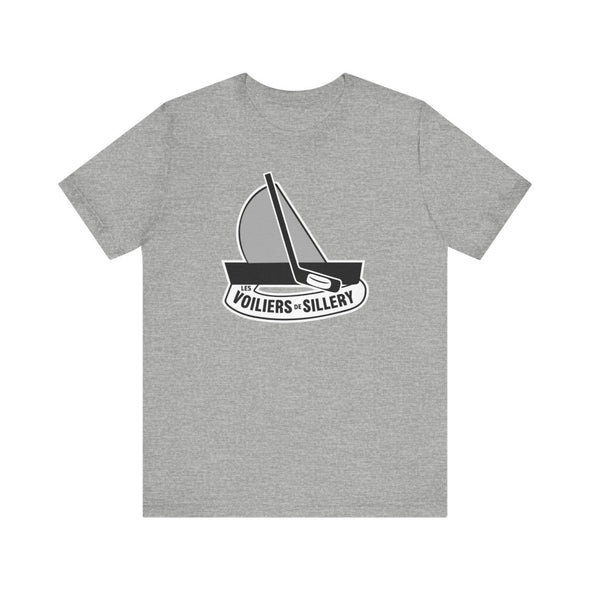T-Shirt Les Voiliers Sillery Logo Noir