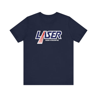 T-shirt laser Saint-Hyacinthe (léger de qualité supérieure)