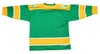 Buffalo Norsemen™ Viking Jersey (BLANK - PRE-ORDER) in green and yellow vintage hockey style blank back design