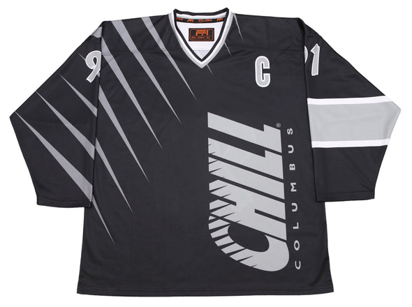 Columbus Chill Black Jersey (CUSTOM - PRE ORDER)