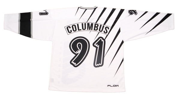 Maillot blanc Columbus Chill (PERSONNALISÉ - PRÉCOMMANDE)