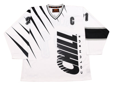 Maillot blanc Columbus Chill (PERSONNALISÉ - PRÉCOMMANDE)