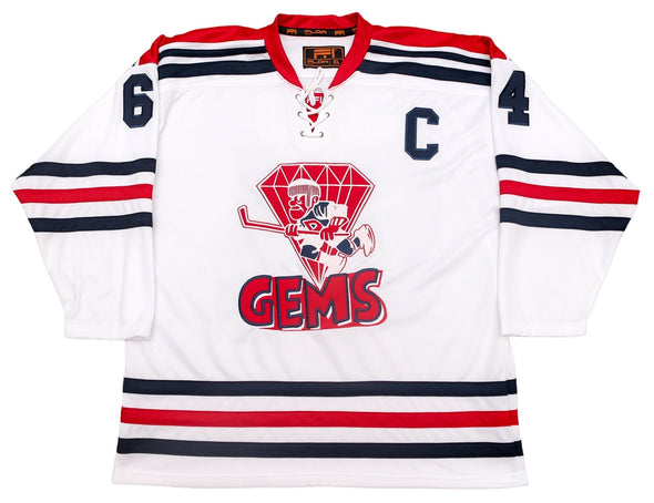 Dayton Gems 1960s White Jersey (CUSTOM - PRE-ORDER)