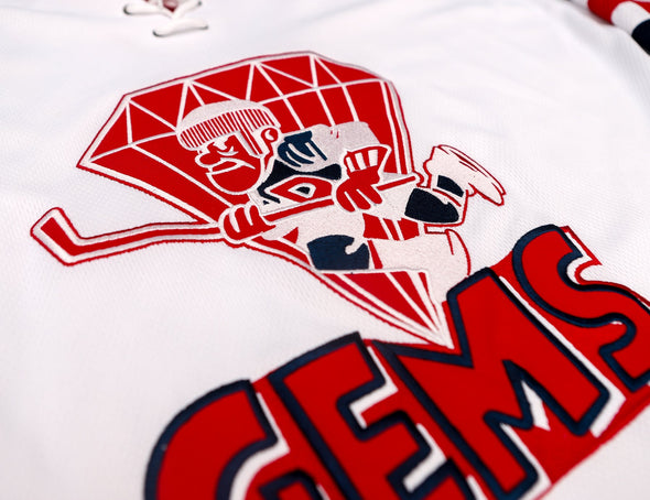 Dayton Gems 1960s White Jersey (BLANK)