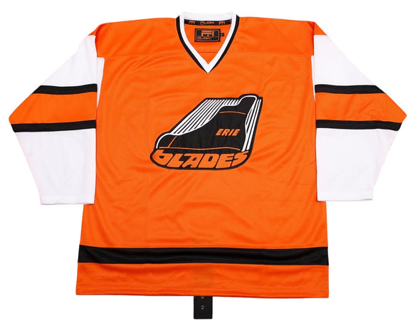 Maillot orange Erie Blades 1978-79 (VIERGE - PRÉCOMMANDE)