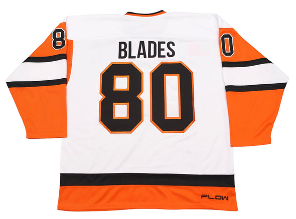 Maillot blanc Erie Blades 1979-80 (PERSONNALISÉ - PRÉCOMMANDE)