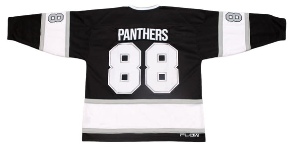 Maillot noir des Panthers d'Erie (PERSONNALISÉ - PRÉCOMMANDE)