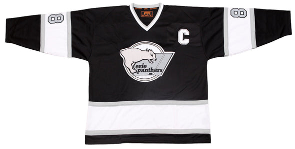 Erie Panthers Black Jersey (CUSTOM - PRE-ORDER)