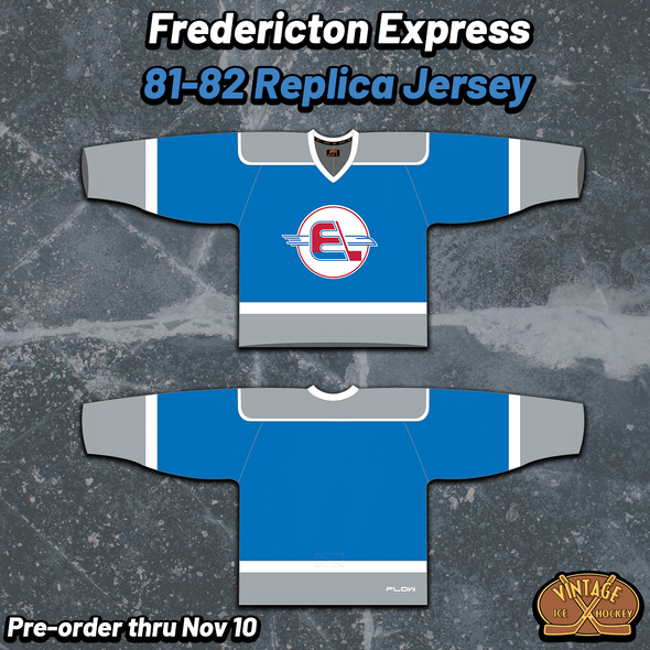 Fredericton Express Replica Jersey (BLANK - PRE-ORDER)