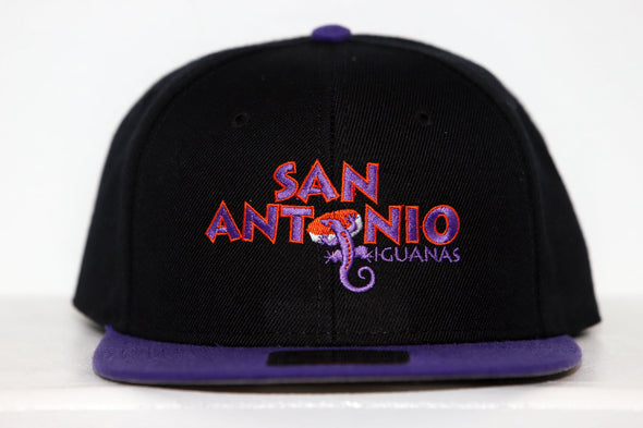 Casquette Iguanas de San Antonio (Snapback - Violet)