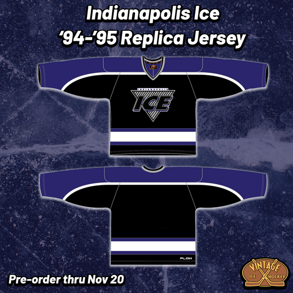 Indianapolis Ice 94-95 Replica Jersey (BLANK - PRE-ORDER)