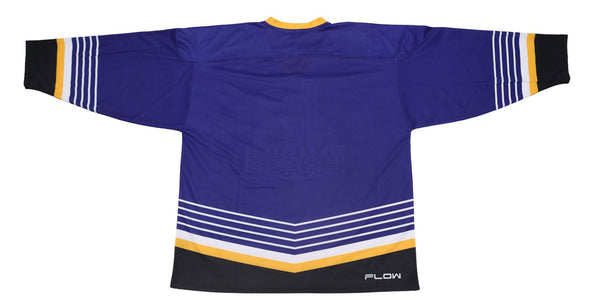 Maillot violet des années 1990 des New Orleans Brass (VIERGE)