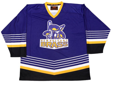 New Orleans Brass 1990s Purple Jersey (BLANK)