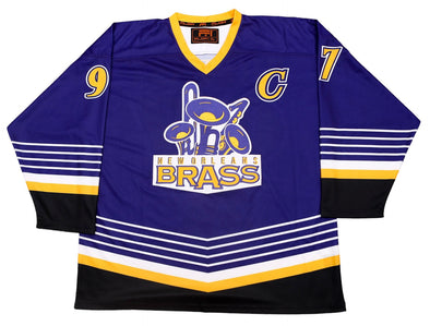 New Orleans Brass 1990s Purple Jersey (CUSTOM - PRE-ORDER)