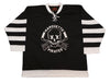 Marquette Pirates™ Jersey (BLANK - PRE-ORDER) in black with retro skull and crossed bone graphic on front panel