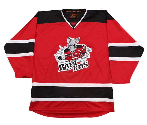 Maillot rouge Albany River Rats® des années 1990 (VIERGE)