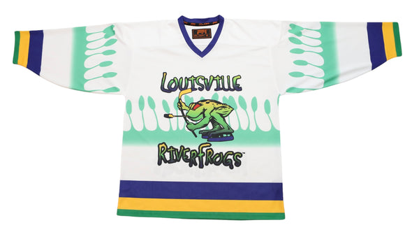 Maillot blanc Louisville RiverFrogs™ 1995 (VIERGE - PRÉCOMMANDE)