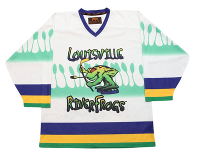 Maillot blanc Louisville RiverFrogs™ 1995 (VIERGE)