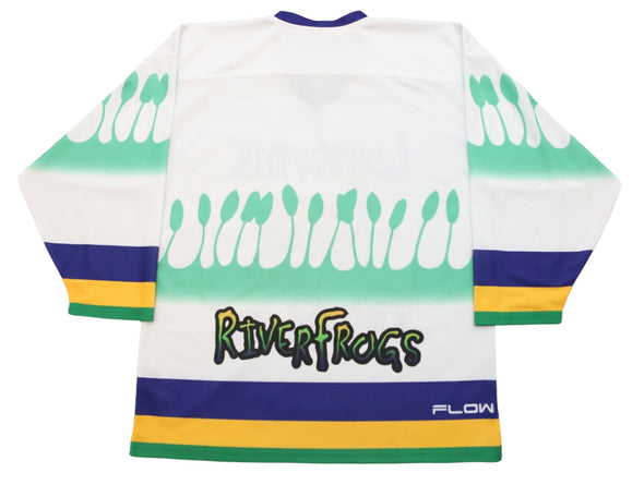 Maillot blanc Louisville RiverFrogs™ 1995 (VIERGE - PRÉCOMMANDE)