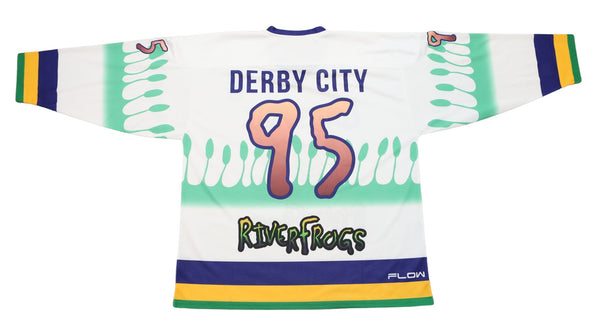 Louisville RiverFrogs™ 1995 White Jersey (CUSTOM - PRE ORDER)