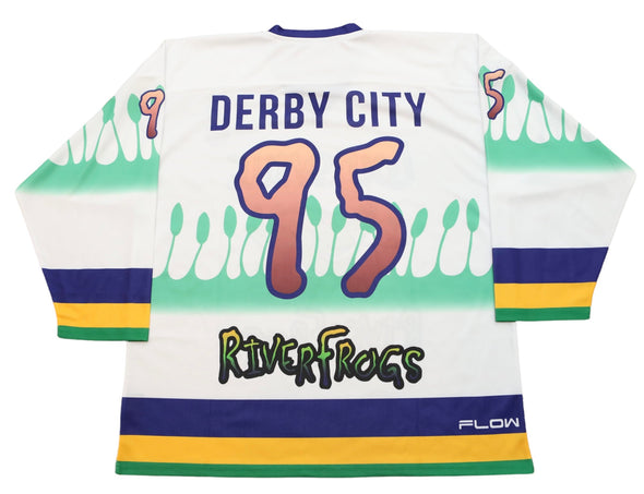 Louisville RiverFrogs™ 1995 White Jersey (CUSTOM - PRE ORDER)