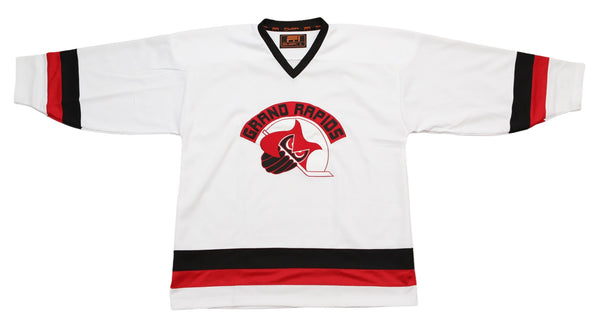 Grand Rapids Owls™ 1978-79 White Jersey (BLANK)