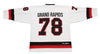 Grand Rapids Owls™ 1978-79 White Jersey (CUSTOM - PRE-ORDER) with vintage hockey style and red black accents on back