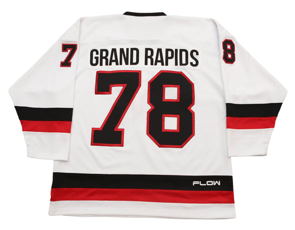 Maillot blanc Grand Rapids Owls™ 1978-79 (PERSONNALISÉ - PRÉCOMMANDE)