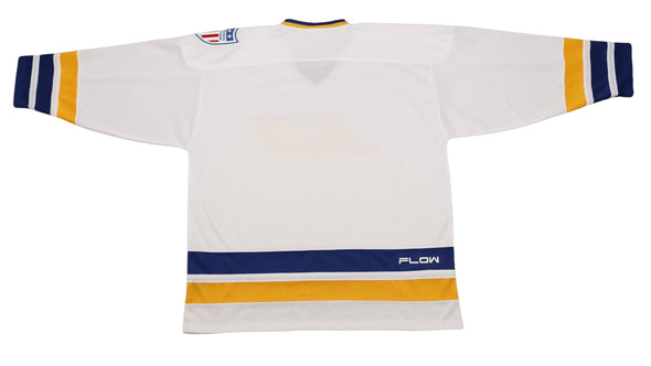 Maillot blanc des Jets de Johnstown du milieu des années 70 (VIERGE)