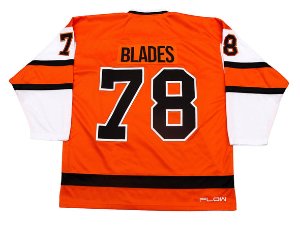 Maillot orange Erie Blades 1978-79 (PERSONNALISÉ - PRÉCOMMANDE)