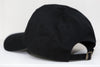 Cape Cod Cubs Hat in black with adjustable strap and classic curved brim, showing back and side view